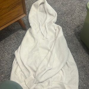 White Sherpa sweatshirt